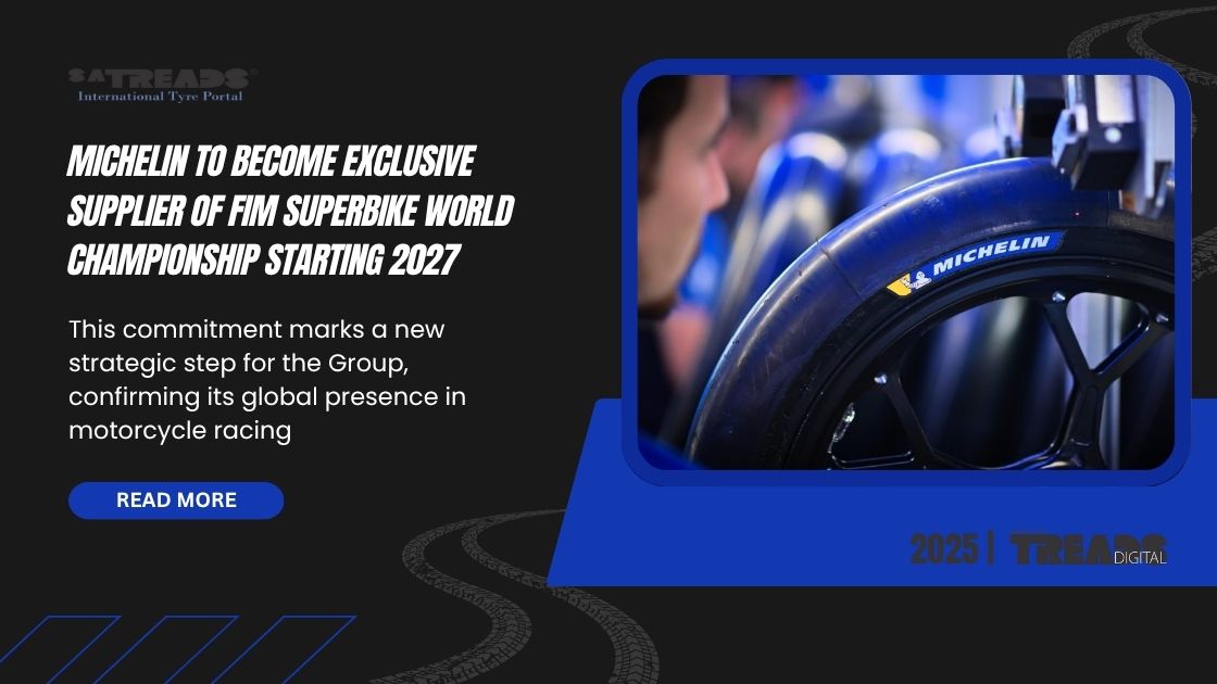 Michelin to become exclusive supplier of FIM Superbike World Championship starting 2027